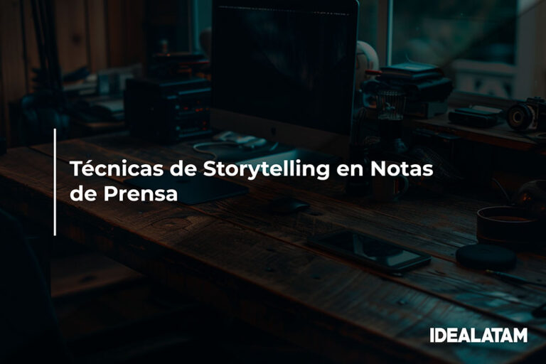 Técnicas de Storytelling en Notas de Prensa