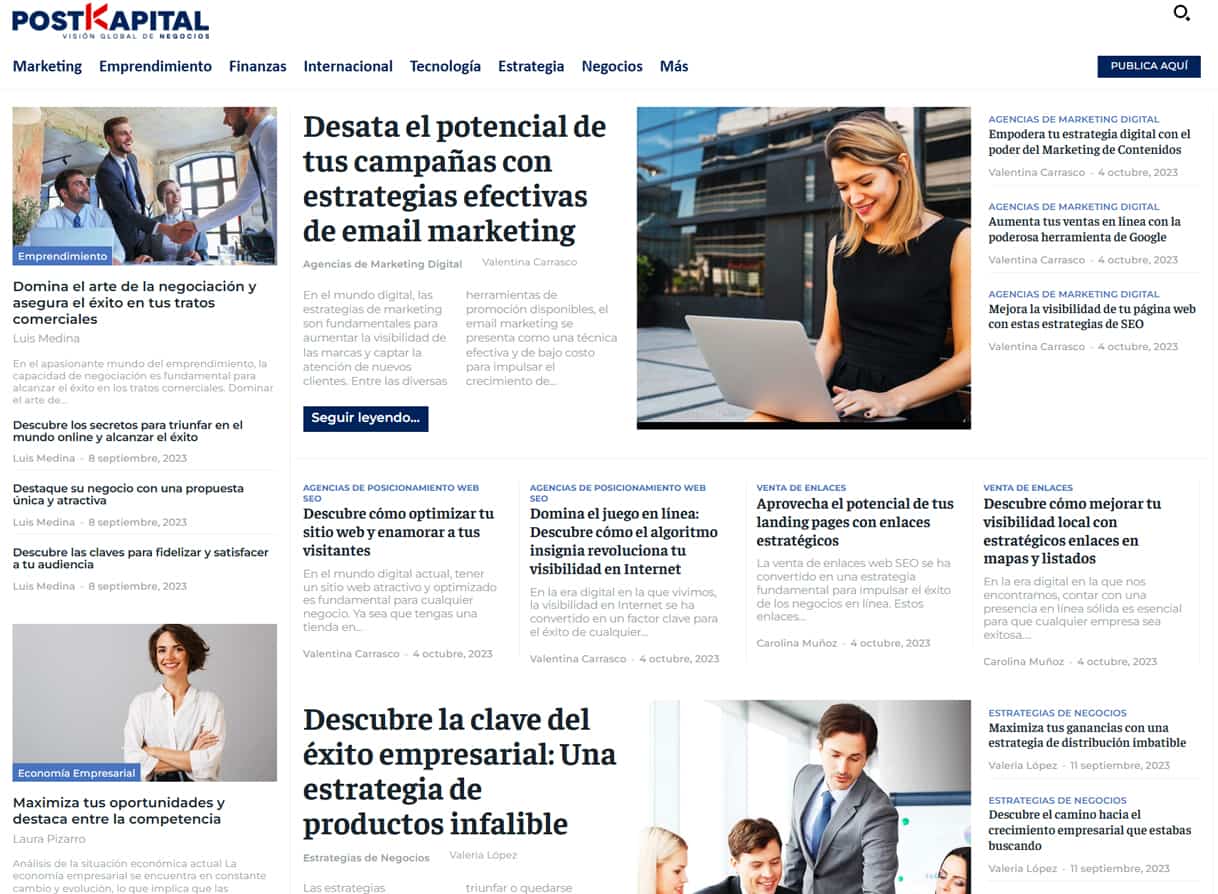 Portal de Negocios postkapital.cl Portal de Negocios postkapital.cl