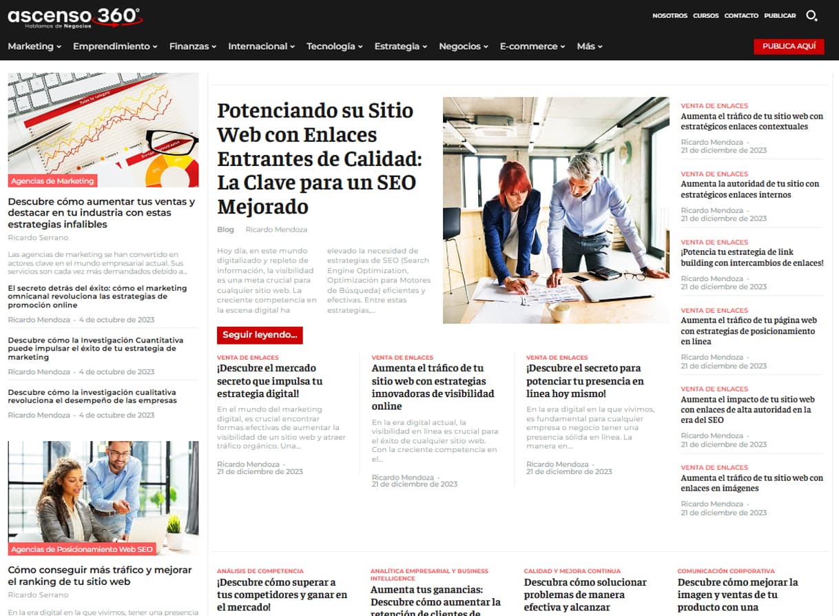 Portal de Negocios ascenso360.com Portal de Negocios ascenso360.com