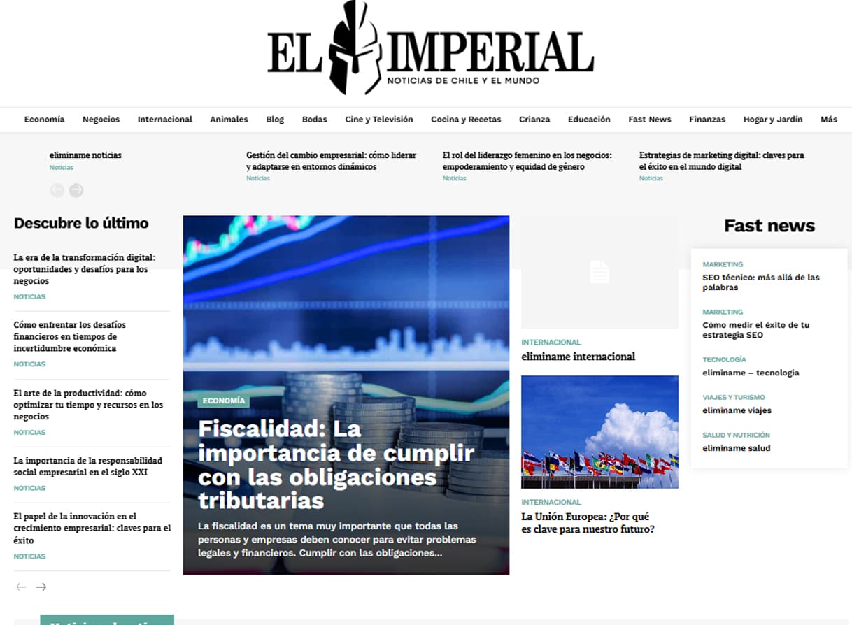 Portal de Noticias elimperial.cl Portal de Noticias elimperial.cl