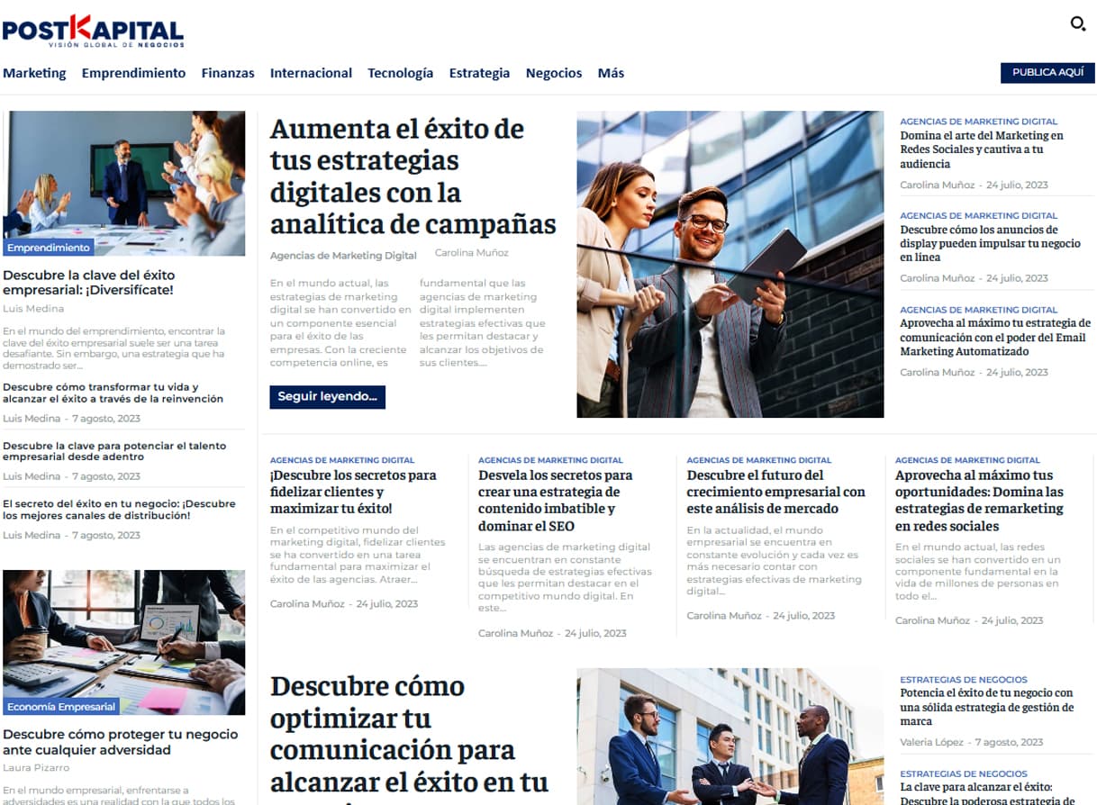Portal de Negocios postkapital.com Portal de Negocios postkapital.com